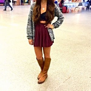 White and Black Cardigan